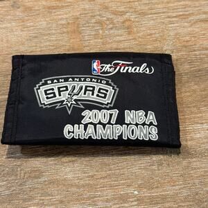 Vintage San Antonio Spurs 2007 NBA Champions Licensed Nylon Wallet